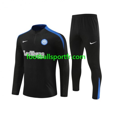 Inter Milan Ensemble Sweat d'entrainement Noir 2024-2025